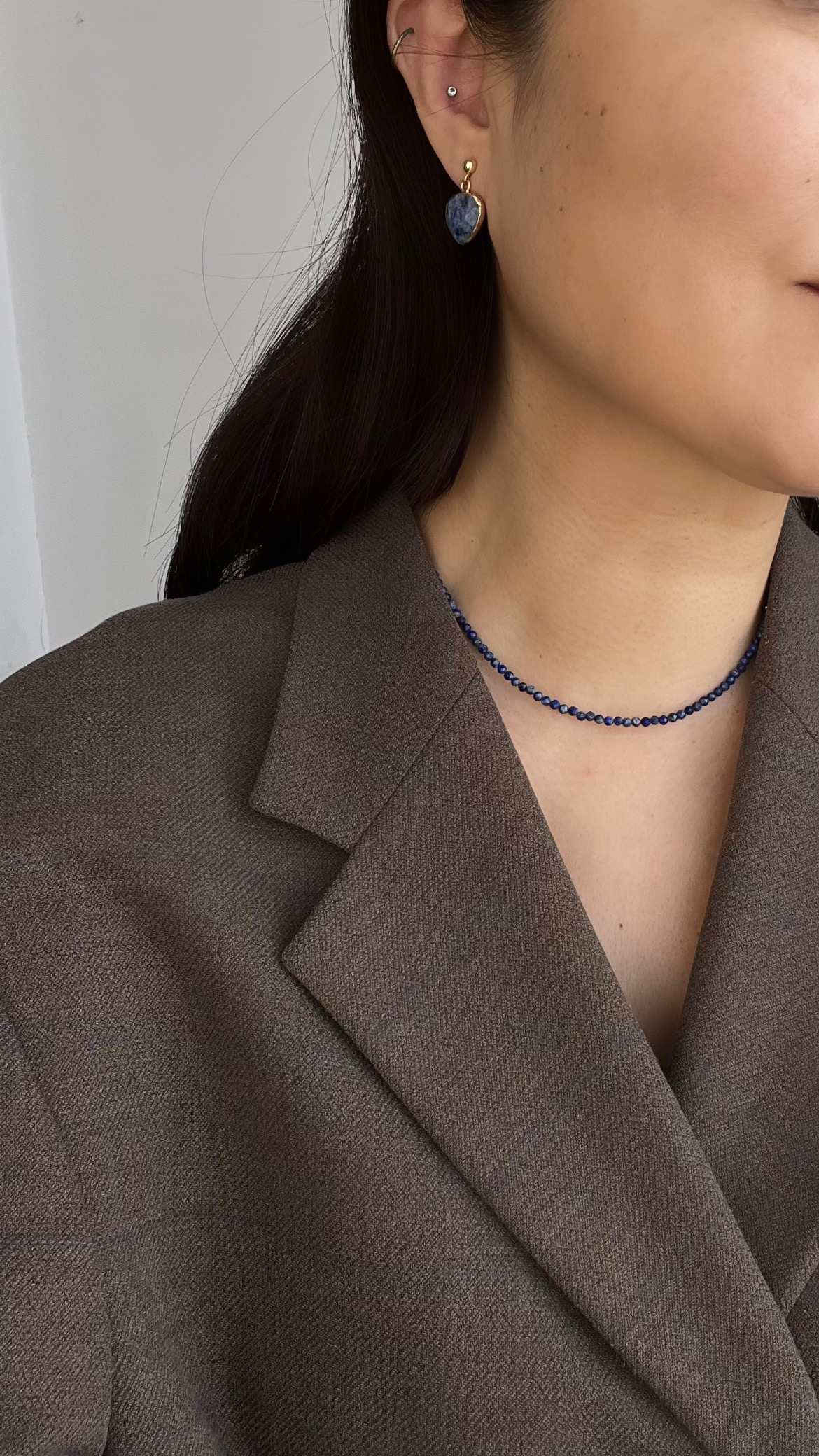 Чокер лазурит