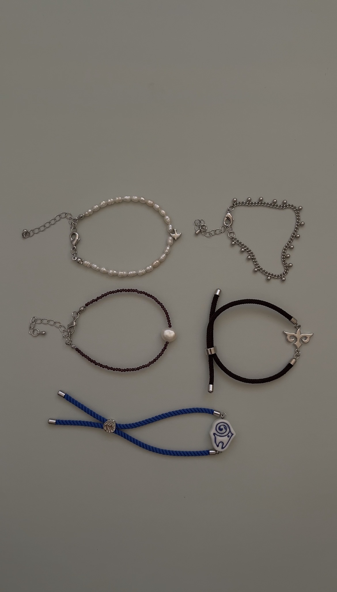 Комплект 5 браслетов