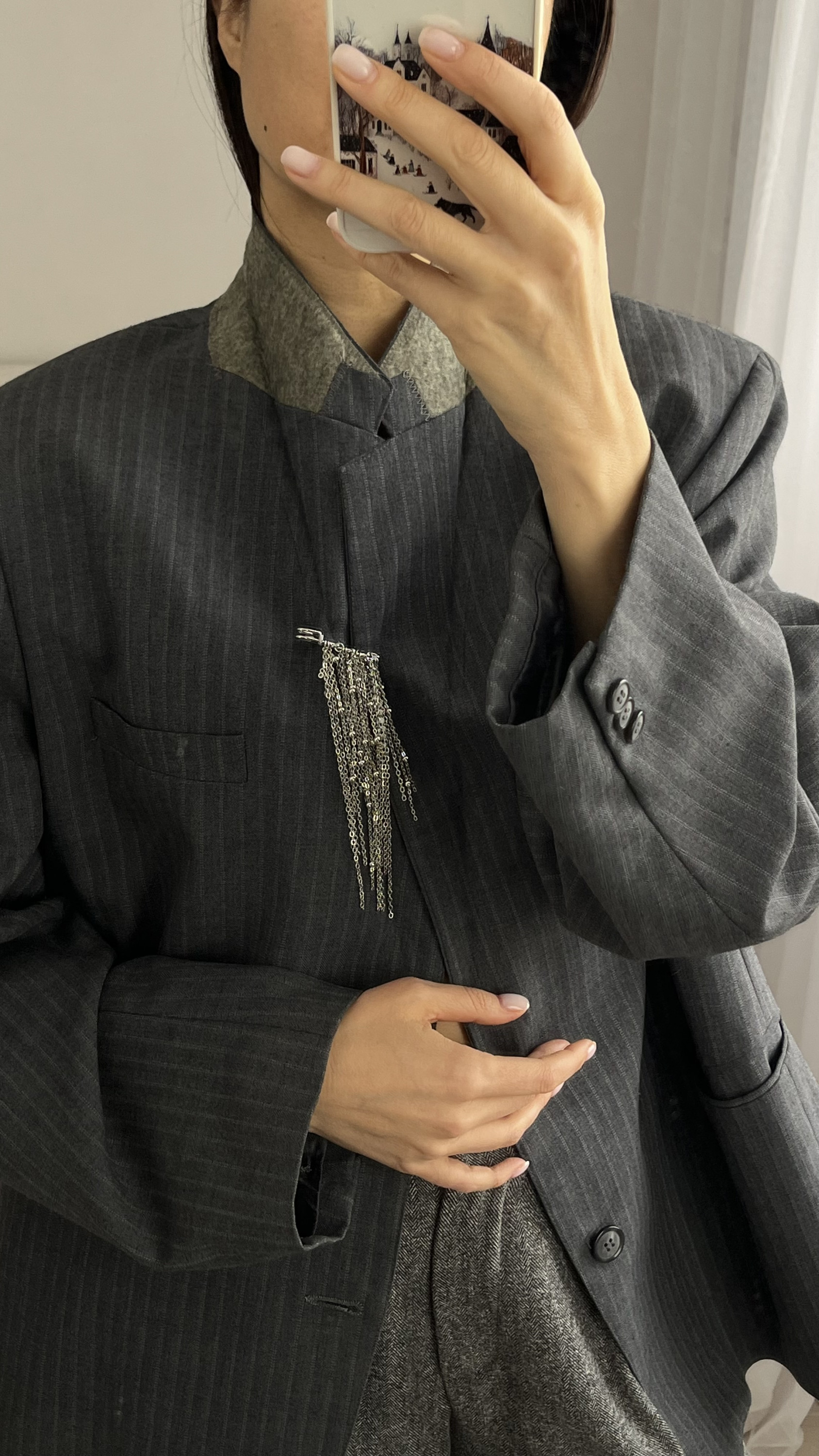 Брошь булавка