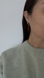 Комплект серьги 8 подвесок