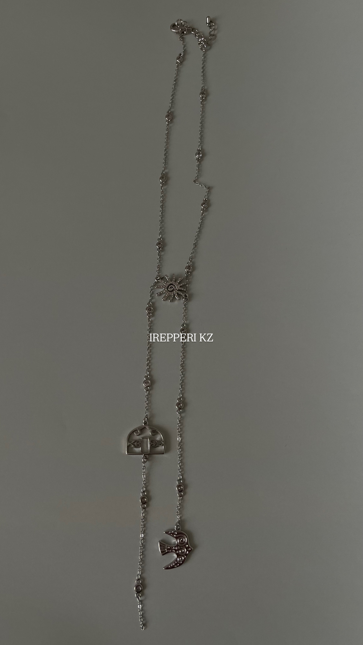 Галстук юрта и птица