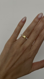 Кольцо жемчуг этно асык