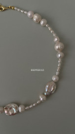 Колье натуральный жемчуг