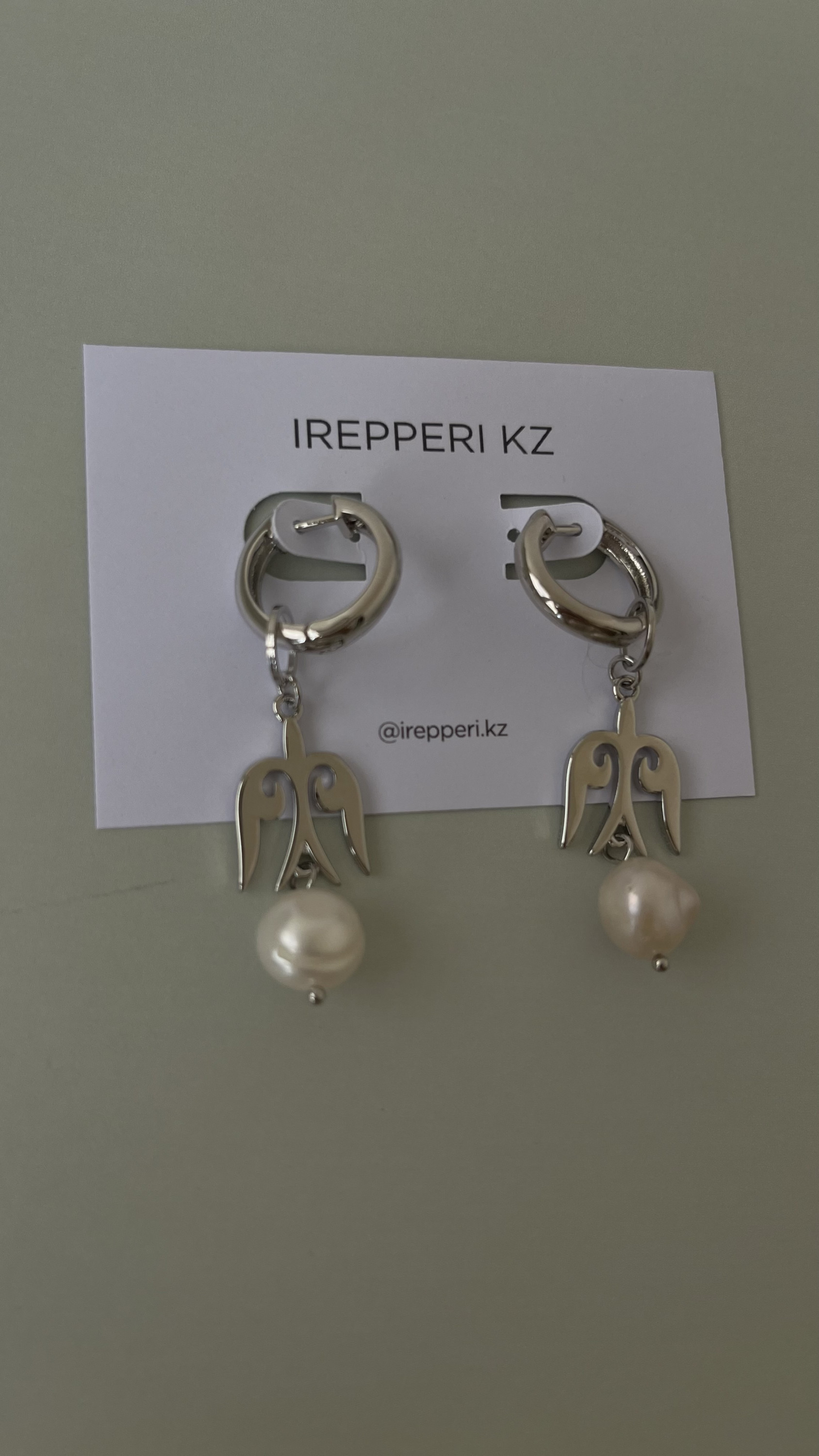 Серьги этно ласточки