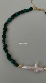 Чокер с барочным жемчугом