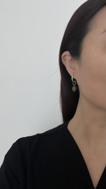 Серьги нефрит